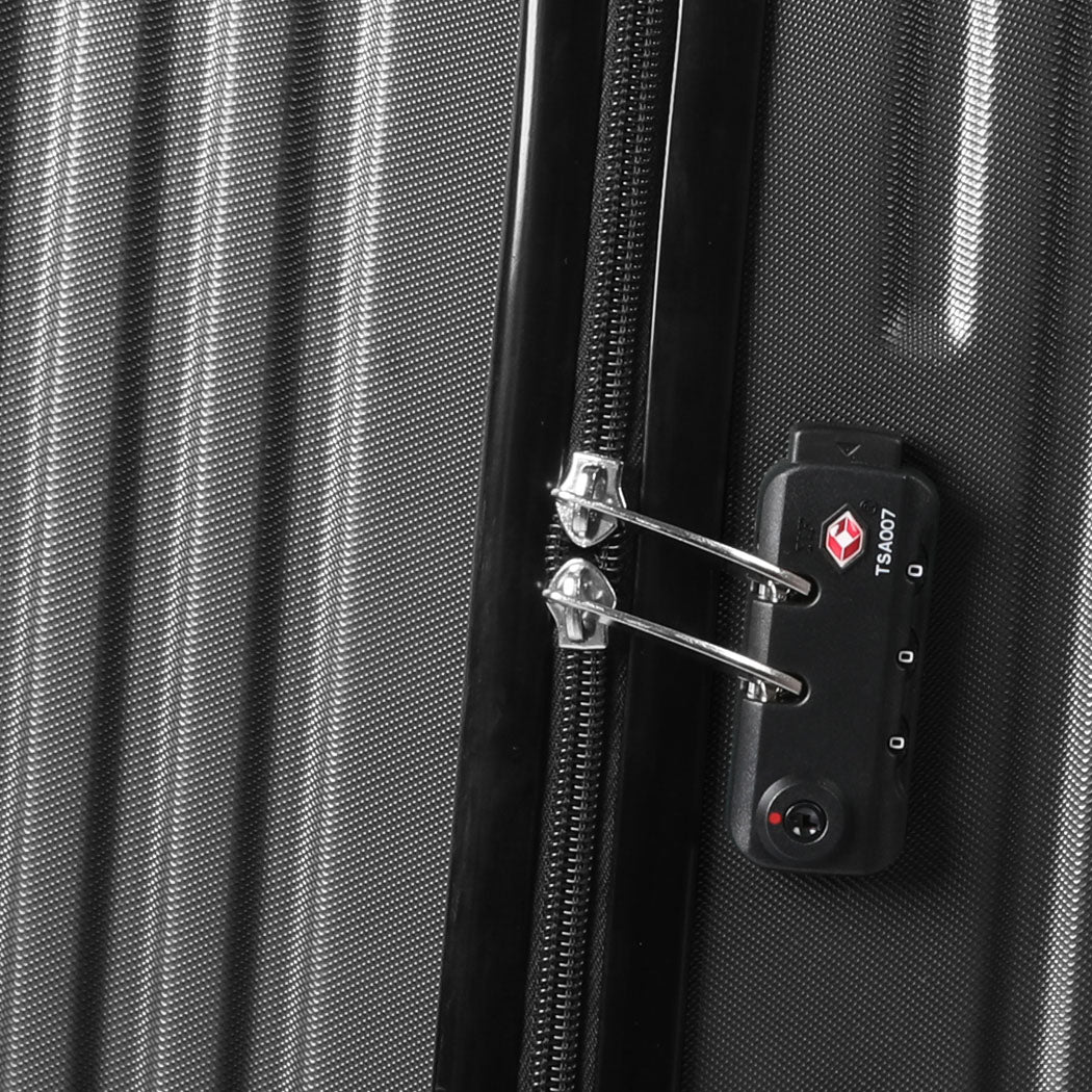Slimbridge 28" Inch Luggage Suitcase Black 28 inch-1864184363290333189