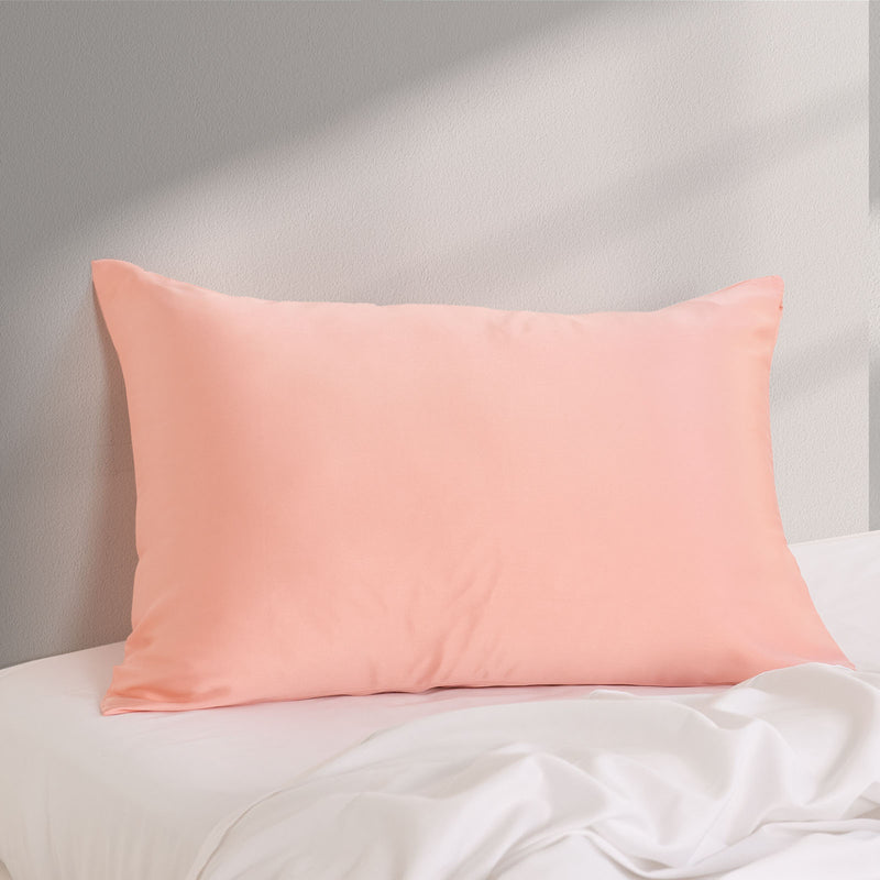 Pure Silk Pillow Case by Royal Comfort-Blush-1864186035991351299