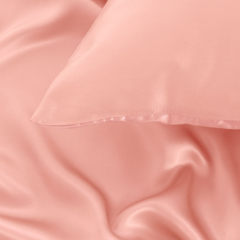 Pure Silk Pillow Case by Royal Comfort-Blush-1864186035991351303