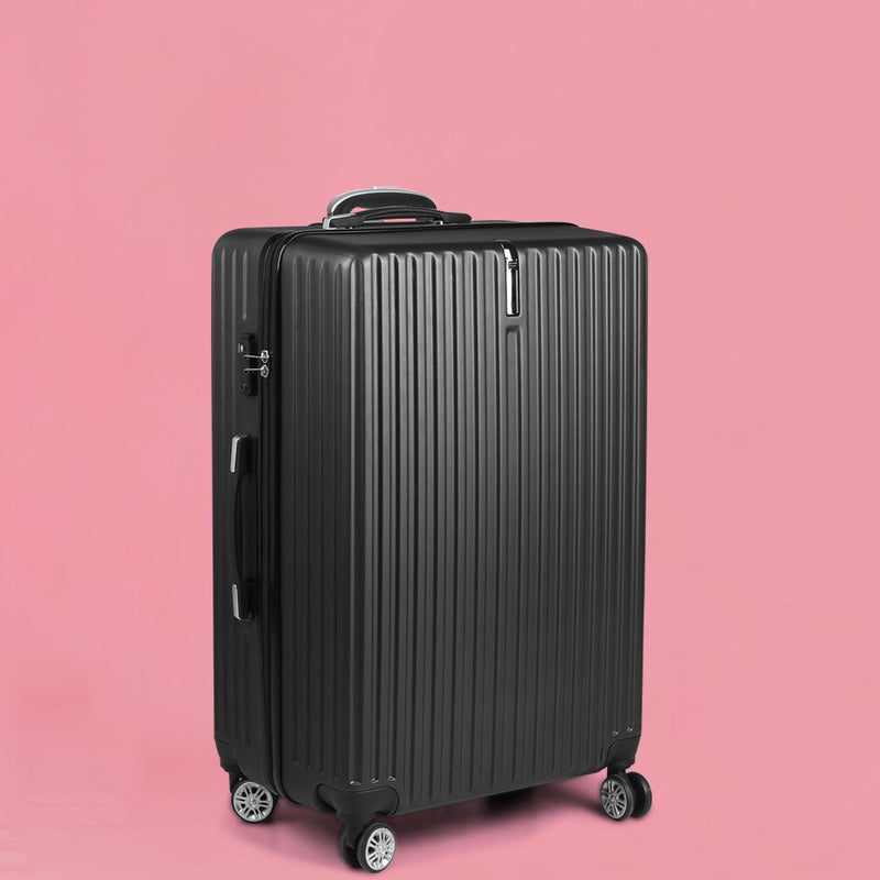 Slimbridge 28" Inch Luggage Suitcase Black 28 inch-1864184363290333191