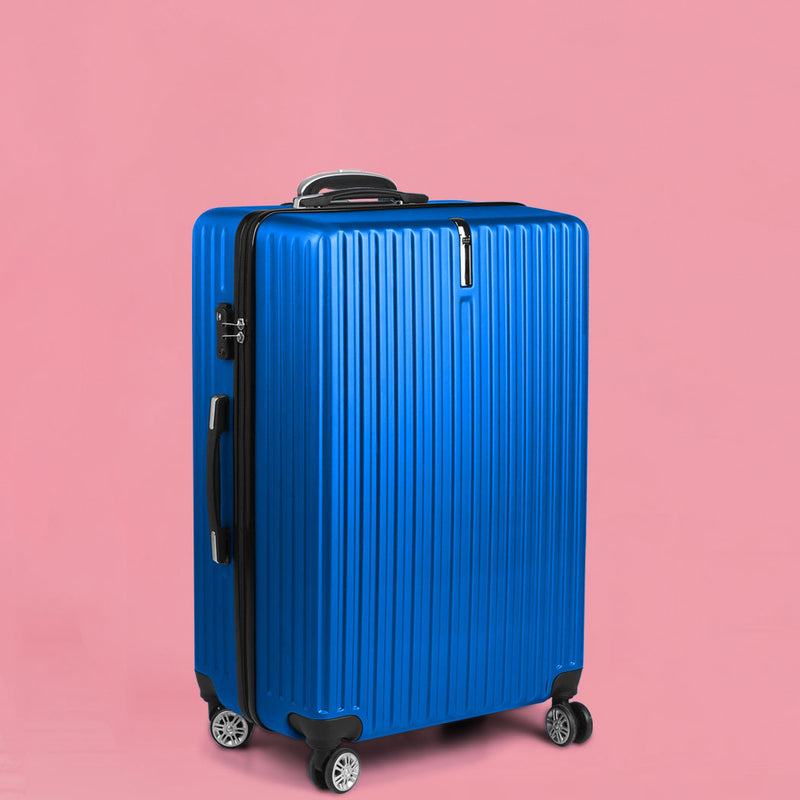 Slimbridge 28" Inch Luggage Suitcase Blue 28 inch-1864184363432939527