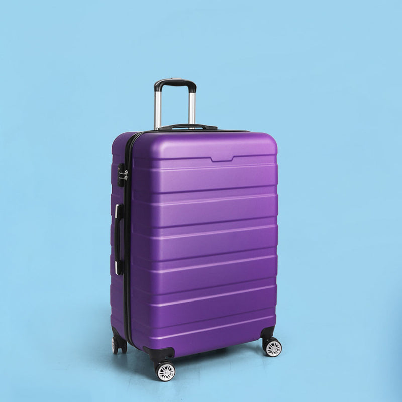 Slimbridge 28" Luggage Case Suitcase Purple 28 inch-1864184367069401095