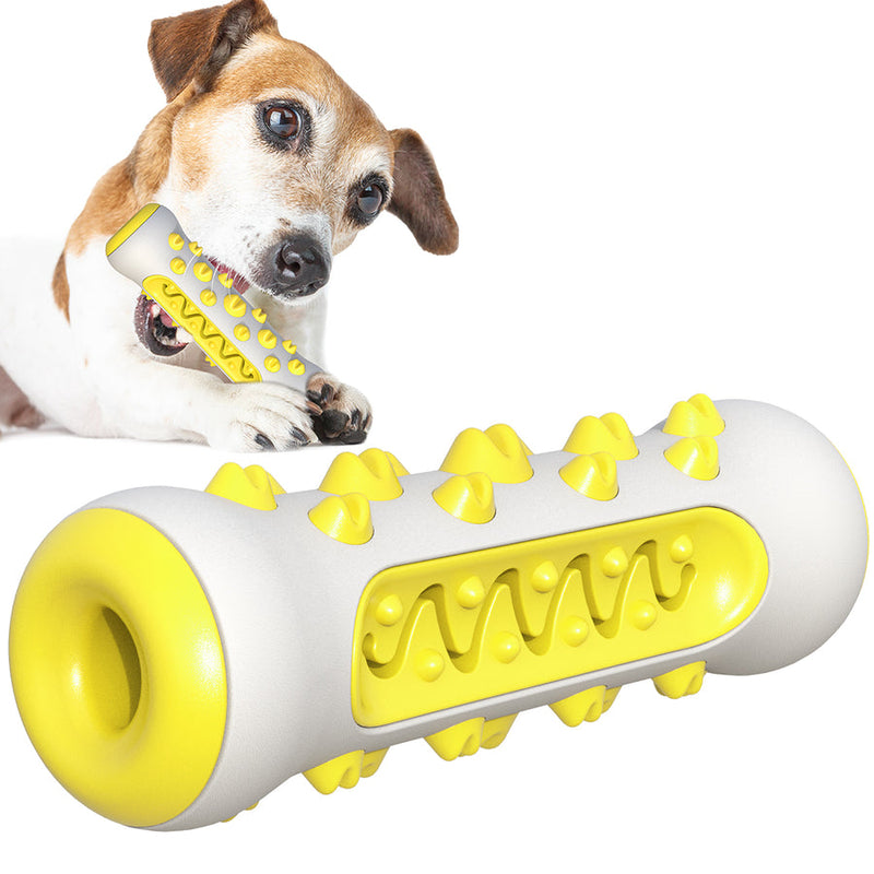 Yellow Dog Toothbrush Toy-1831155599447035904