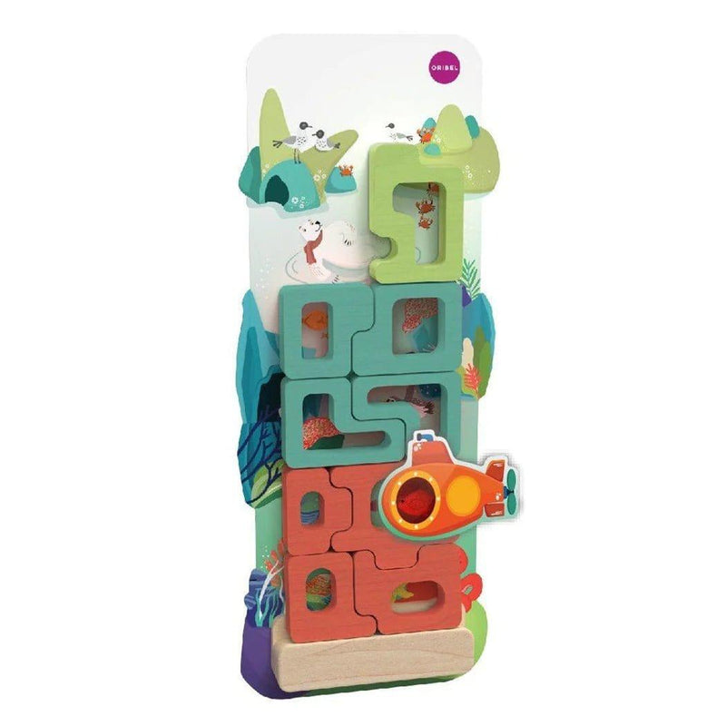 Oribel VertiPlay Wall Toy: Mystical Aquarium-1864183352286908416